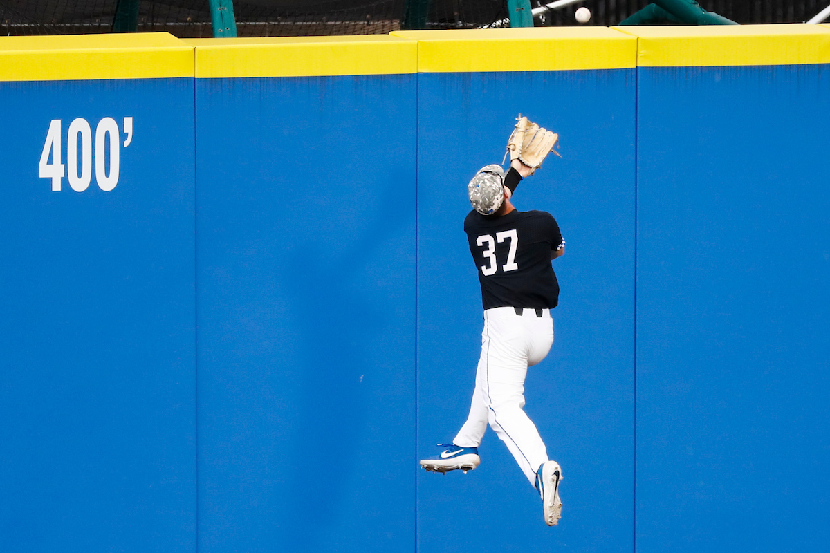 Cam Hill. 

Kentucky falls to Arkansas 5-2.