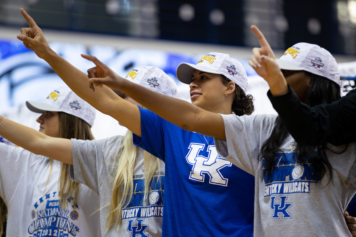 Avery Skinner.

Kentucky Volleyball returns from winning NCAA Championship

Photo by Grant Lee | UK Athletics