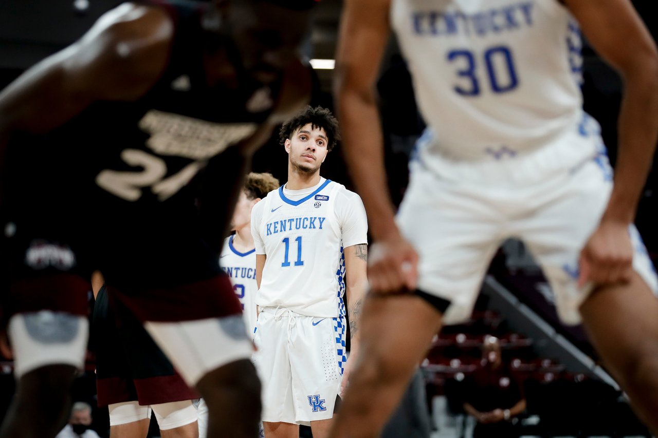 Dontaie Allen.

Kentucky beat Mississippi State 78-73 in Starkville.

Photo by Chet White | UK Athletics