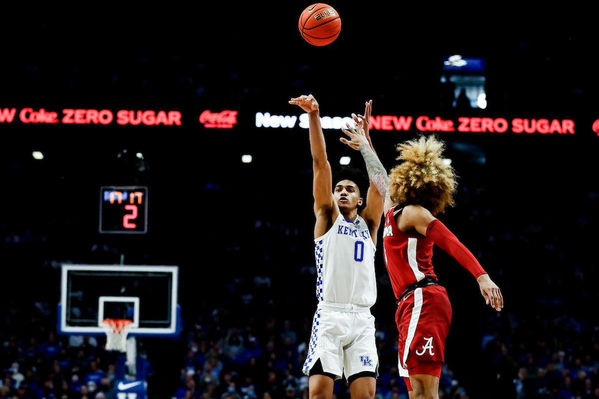 Jacob Toppin.

Kentucky beat Alabama 90-81.

Photos by Chet White | UK Athletics