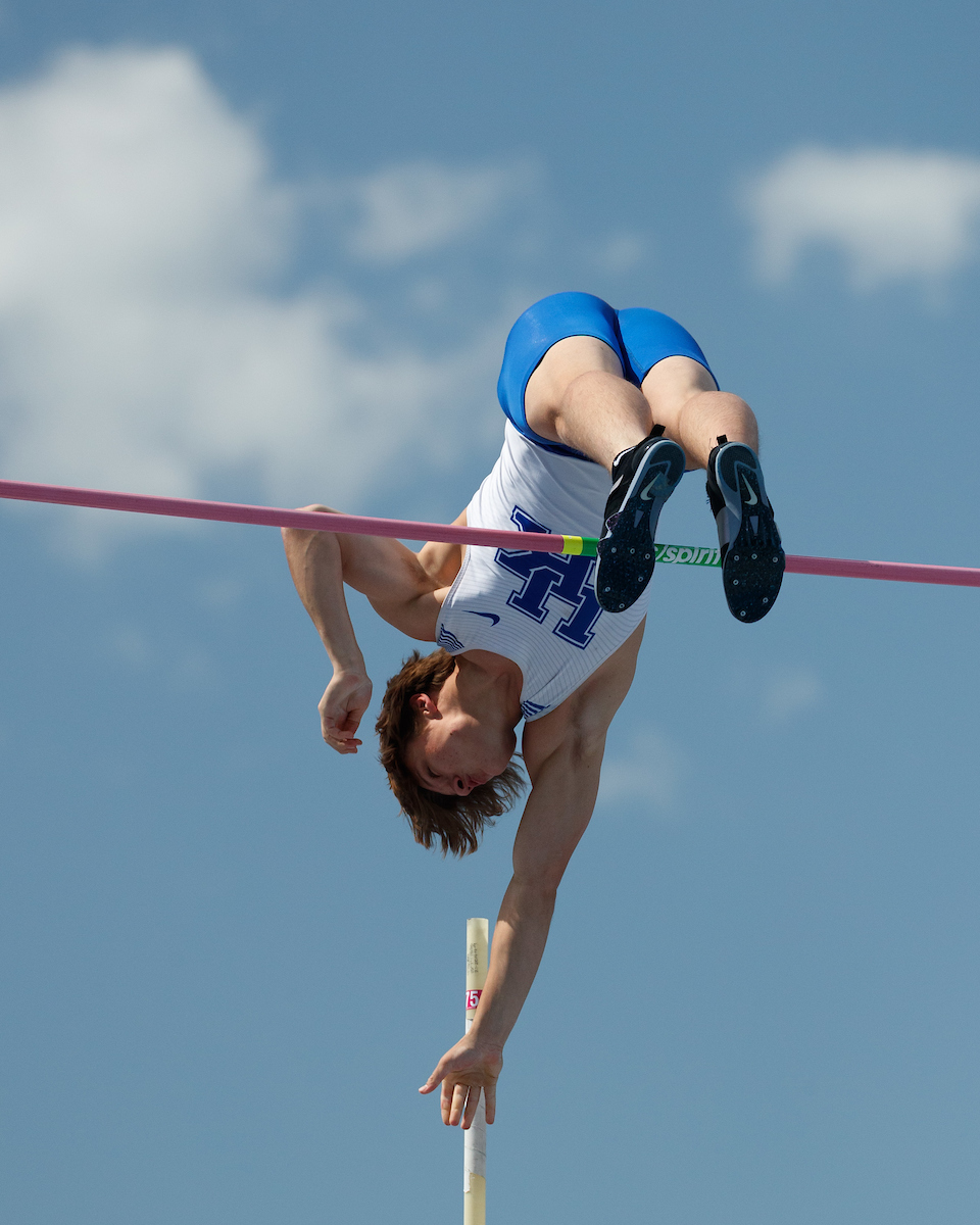 Lincoln Young.

Day one of the Kentucky Invitational.

Photo by Elliott Hess | UK Athletics