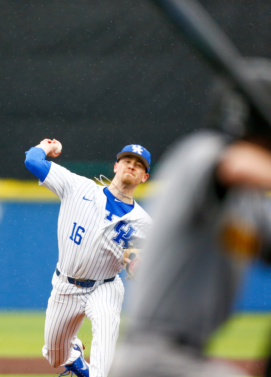 Cole Stupp. 

Kentucky beats Milwaukee, 10-0. 

Photo By Barry Westerman | UK Athletics