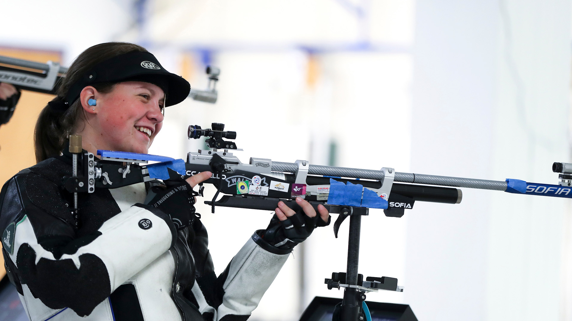 Sofia Ceccarello Wins Air Rifle Bronze, Cats Score 4705