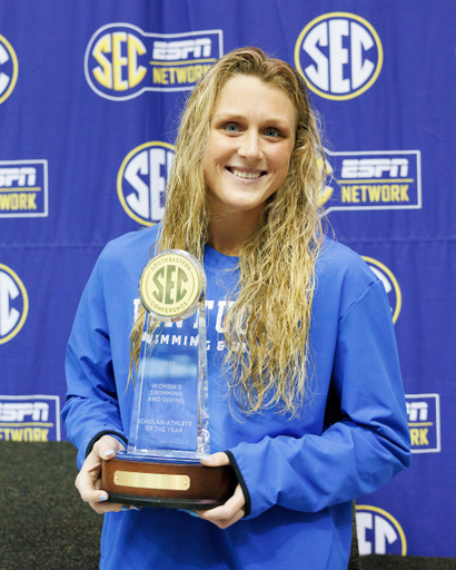 Riley Gaines. 2022 SEC Scholar-Athlete of the Year.

Day four of the SEC Swim and Dive Championship.

Photo by Elliott Hess | UK Athletics