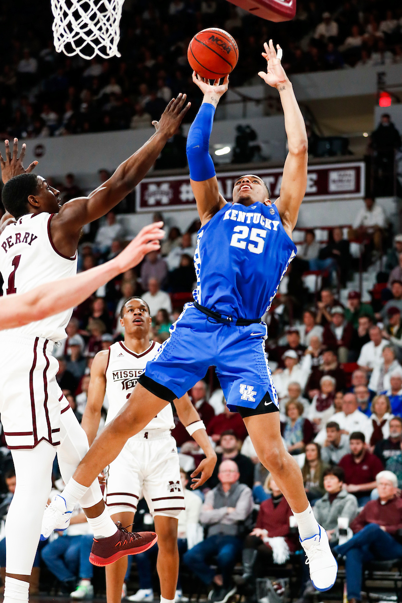 PJ Washington.

Kentucky beat Mississippi State 71-67 at Humphrey Coliseum in Starkville, MS.

Photo by Chet White | UK Athletics