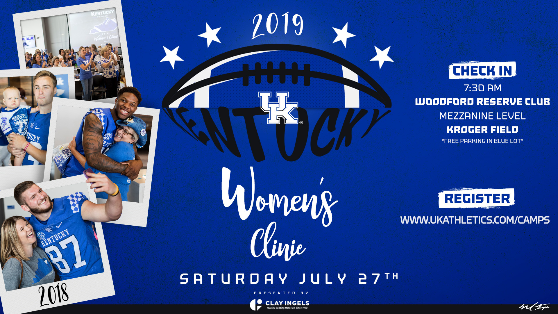 2019 Kentucky Football Women's Clinic