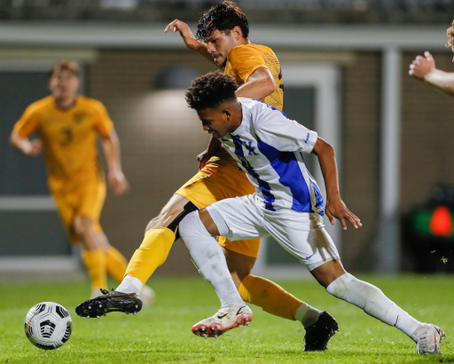 Daniel Evans.

Kentucky beats West Virginia, 1 - 0.

Photo by Tommy Quarles | UK Athletics