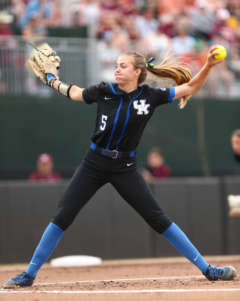 Tatum Spangler.

Kentucky defeats Virginia Tech 5-4.

Photo by Grace Bradley | UK Athletics
