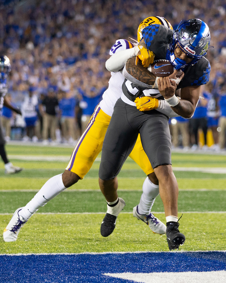 Chris Rodriguez Jr.

UK beat LSU 42-21.

Photo by Grant Lee | UK Athletics