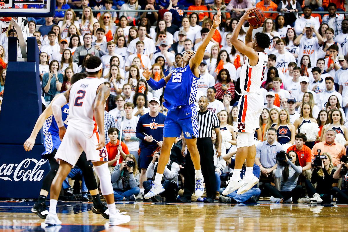 PJ Washington.

Kentucky beat Auburn 82-80 at Auburn Arena in Auburn, AL., on Saturday, January 19, 2019.

Photo by Chet White | UK Athletics