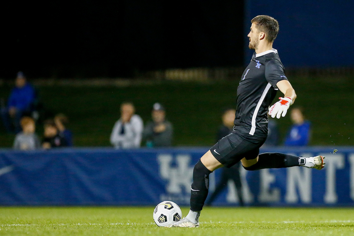Jan Hoffelner.

Kentucky beats West Virginia, 1 - 0.

Photo by Sarah Caputi | UK Athletics