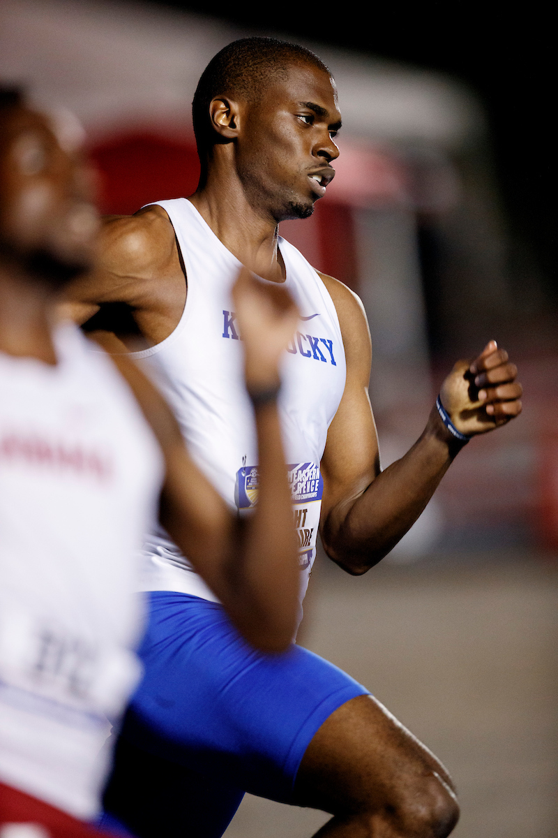 Dwight St. Hillaire.

SEC Outdoor Track and Field Championships Day 2.

Photo by Elliott Hess | UK Athletics