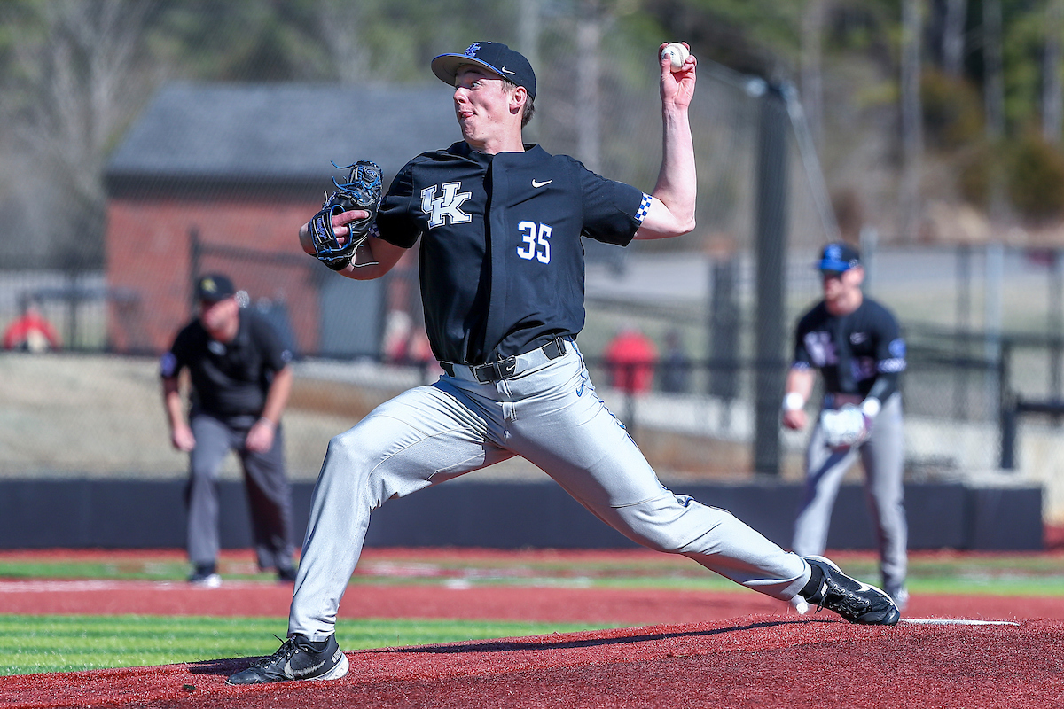 Tyler Bosma.

Kentucky defeats Jacksonville State 15-1.

Photo by Sarah Caputi | UK Athletics