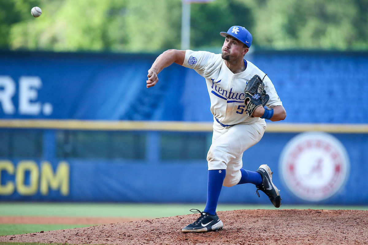 Daniel Harper.Kentucky defeats LSU 7-2.Photo by Sarah Caputi | UK Athletics