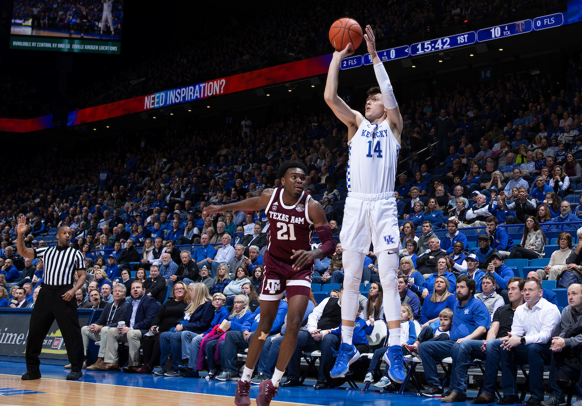 Tyler Herro. 

Kentucky beat Texas A&M 85-74 on Tuesday, January 8, 2019.


Photo By Barry Westerman | UK Athletics