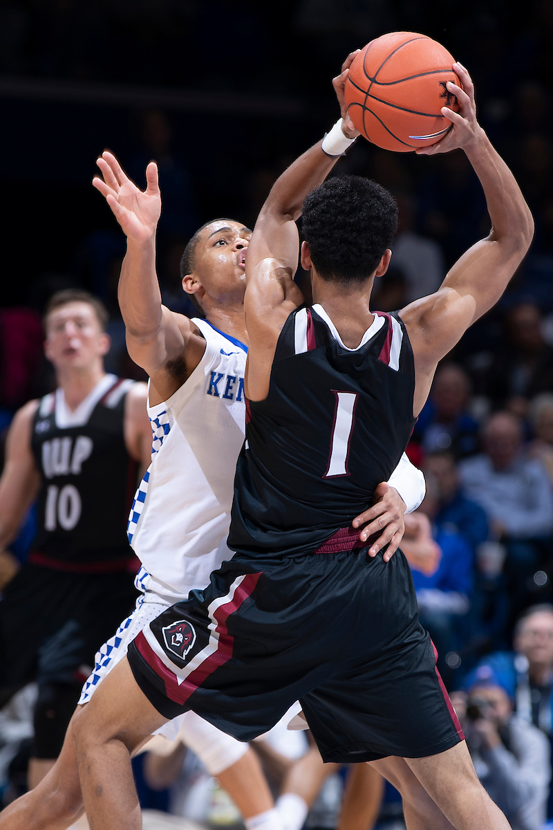 Keldon Johnson.

Men's basketball beat IUP 86-64

Photo by Chet White | UK Athletics