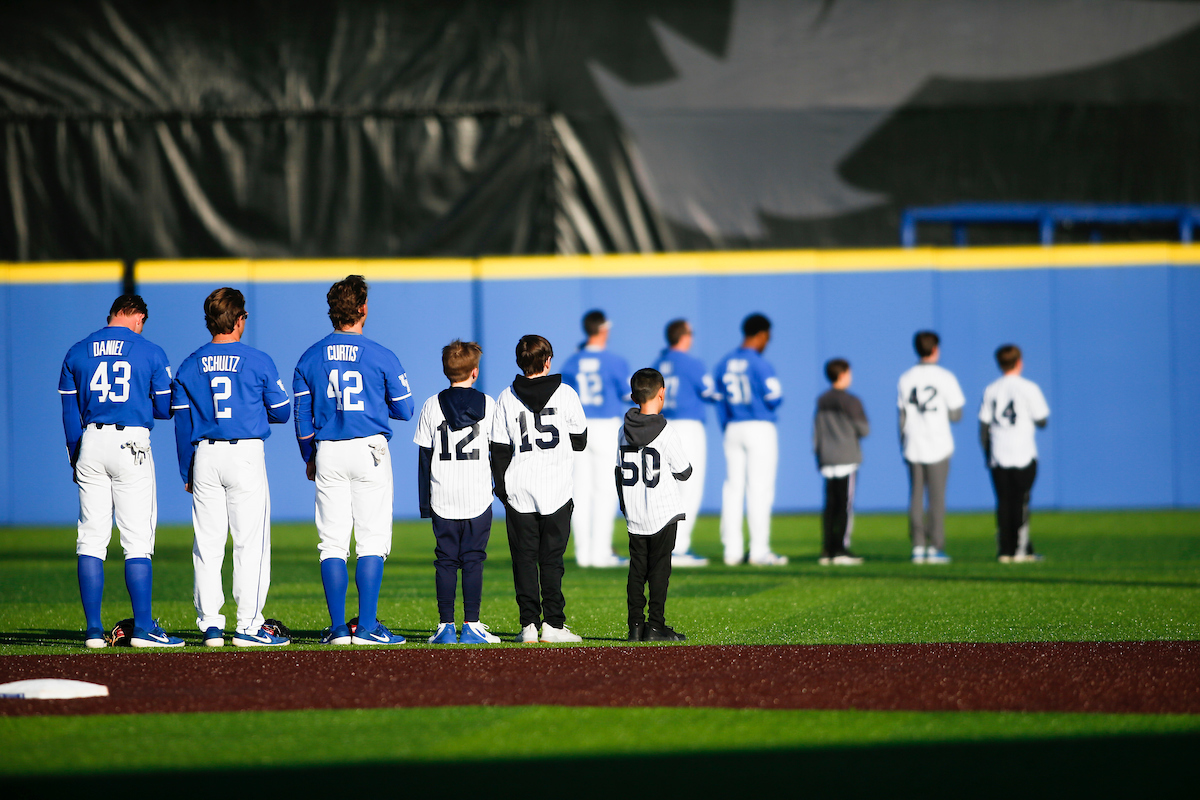 National Anthem.

Kentucky comes out on top of MSU 7-0 on Tuesday, March 26


Photo by Isaac Janssen | UK Athletics