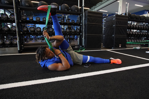 Benny Snell Jr.

Pro Day for UK Football.

Photo by Jacob Noger | UK Athletics