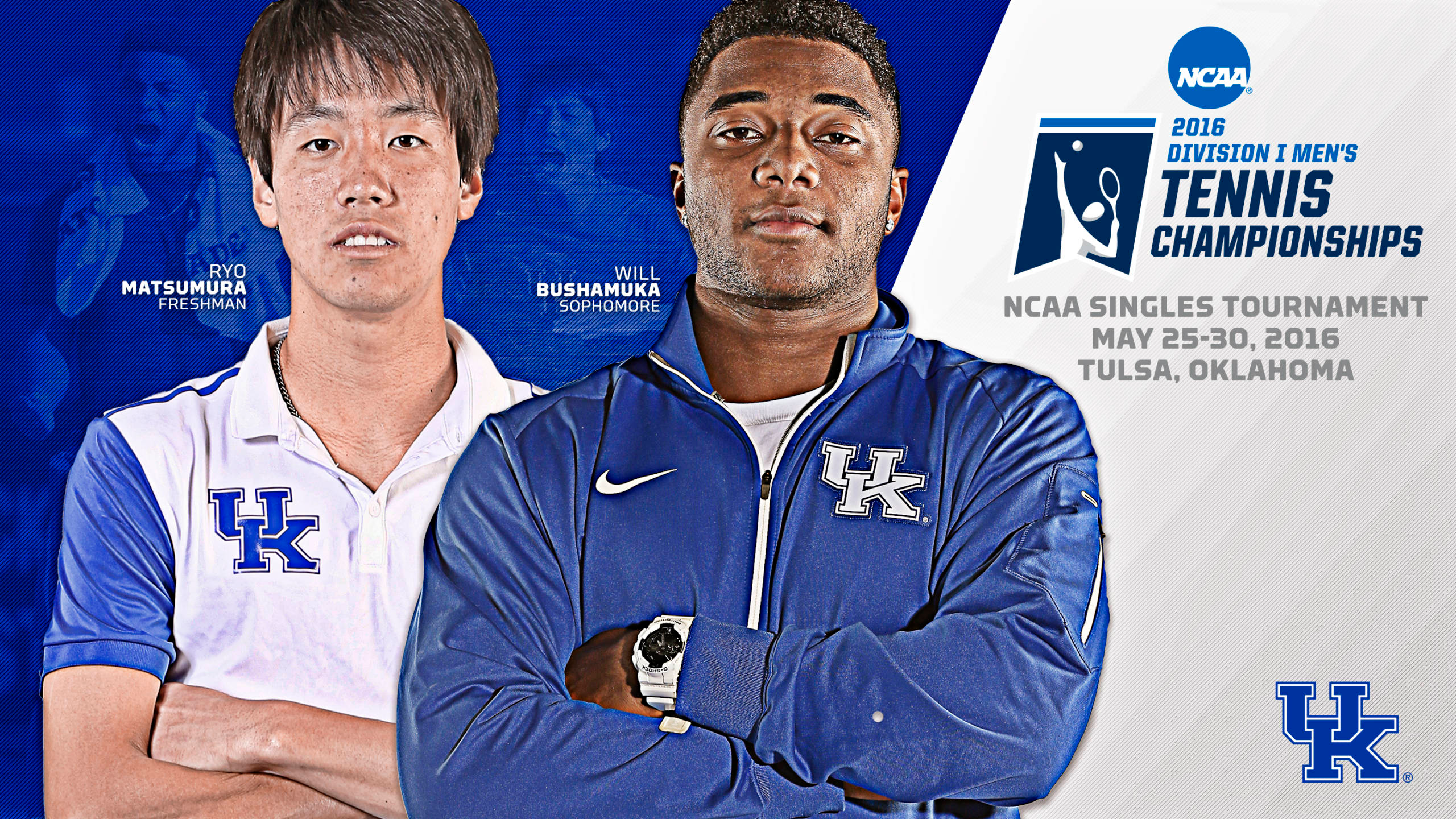 Bushamuka, Matsumura Prepared for NCAA Singles Tournament