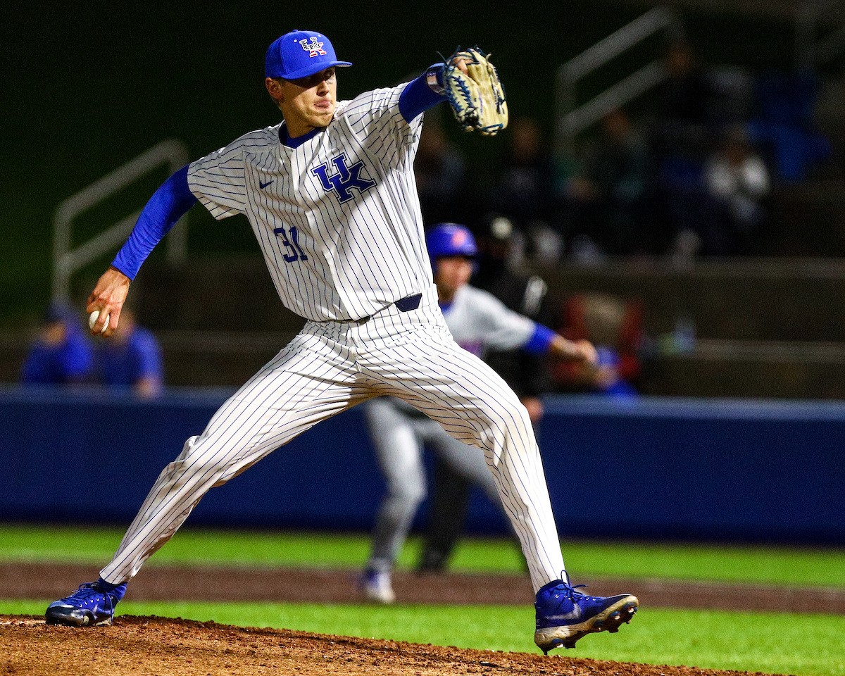 Alex Degen.

Kentucky beats Florida 7-5. 

Photo by Eddie Justice | UK Athletics