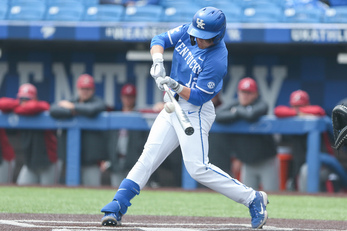 Chase Estep.

Kentucky beats Alabama 5 - 2.

Photo by Sarah Caputi | UK Athletics