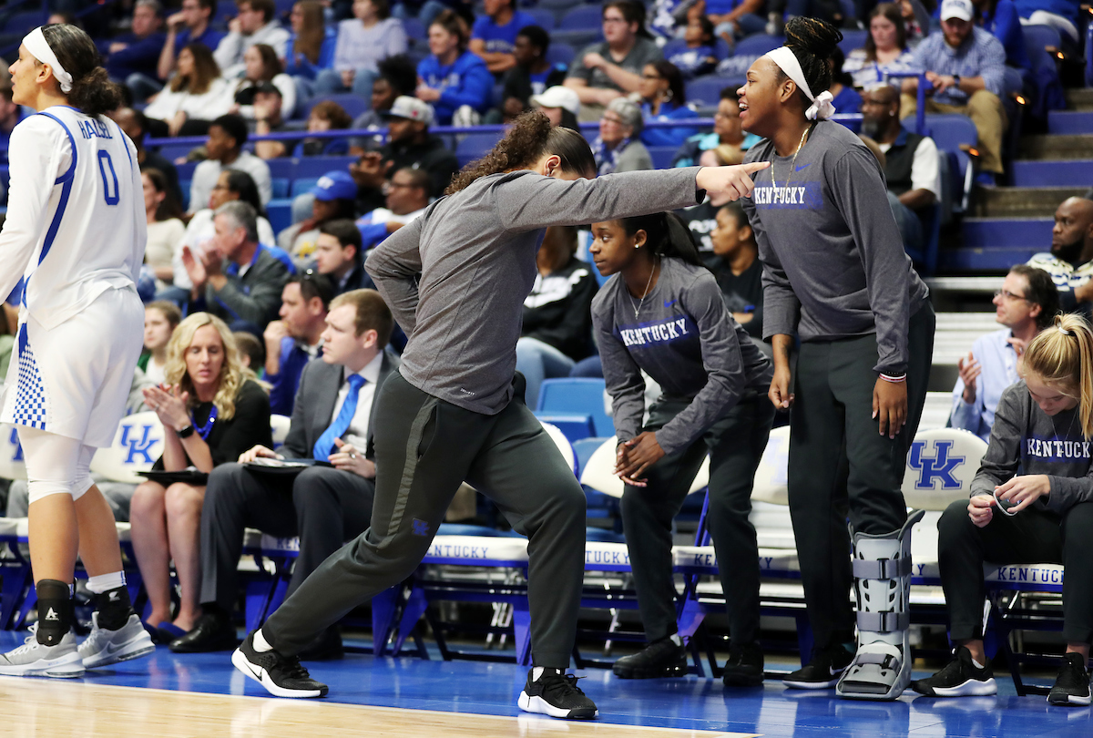 Sabrina Haines 

The UK Women's Basketball team beat Florida 62-51. 

Photo by Britney Howard | UK Athletics