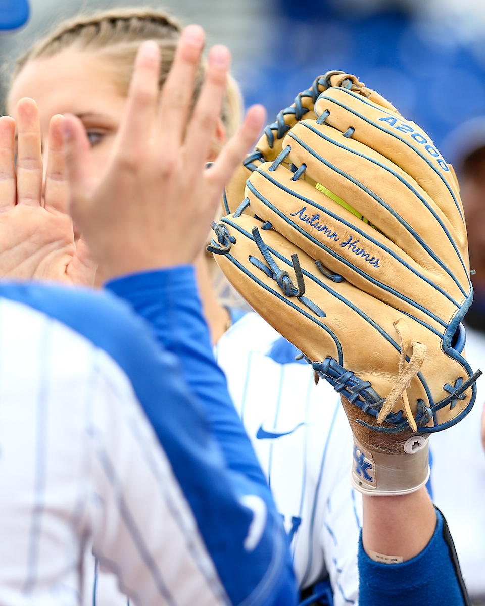 Autumn Humes. 

Kentucky defeats LSU 7-5. 

Photo by Eddie Justice | UK Athletics