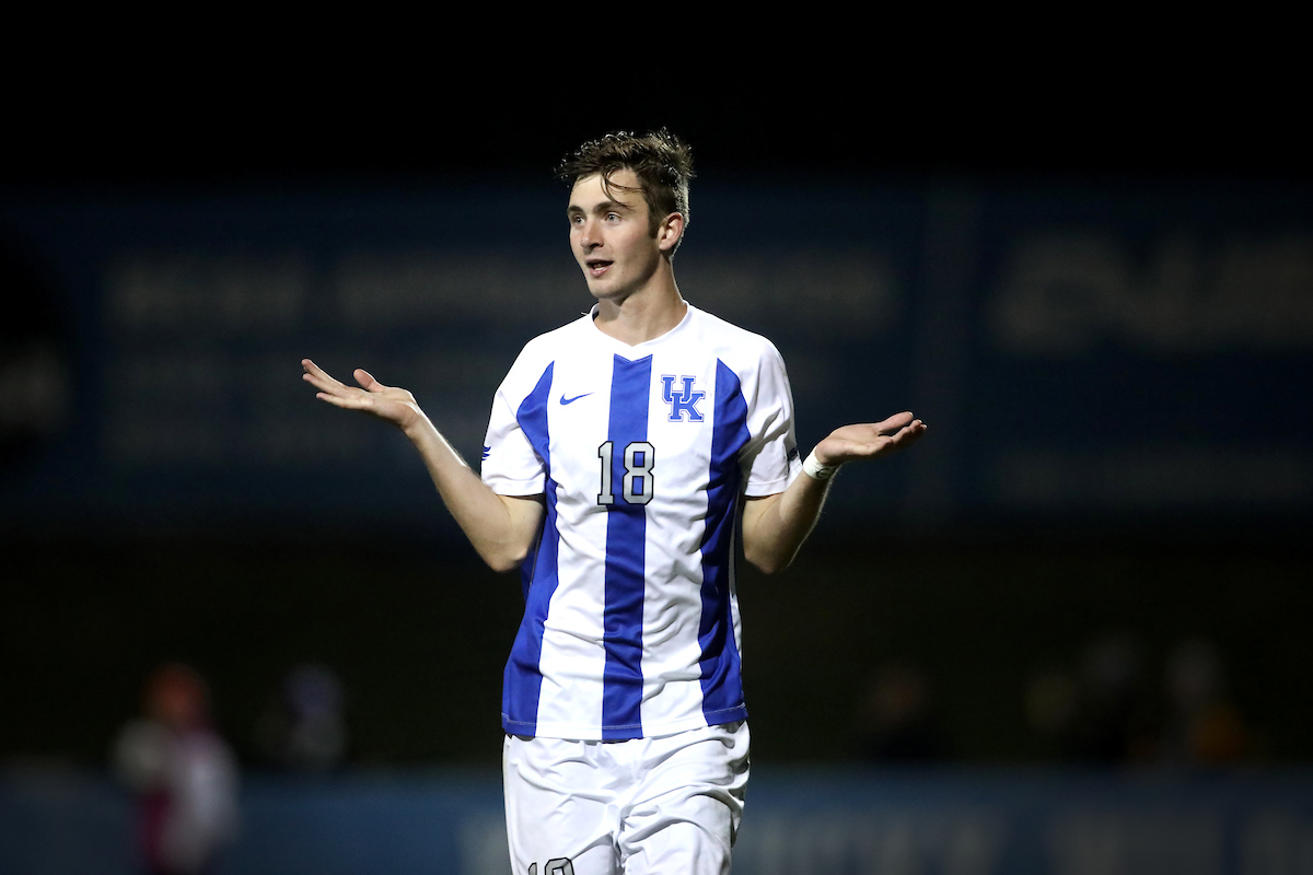 Bailey Rouse.

Men's soccer beats Lipscomb 2-1.

Photo by Quinn Foster | UK Athletics