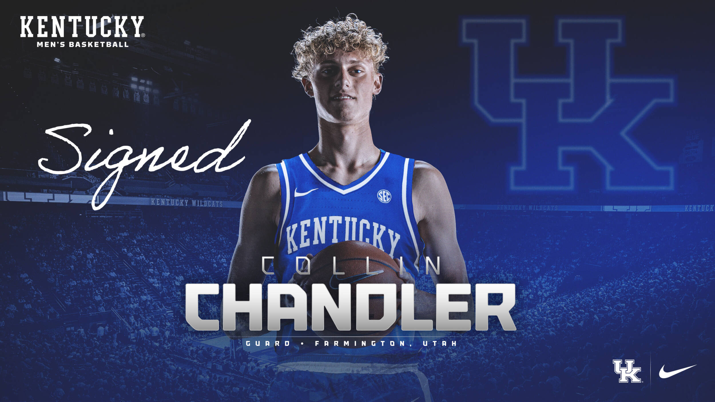 Kentucky Adds Collin Chandler to 2024-25 Roster