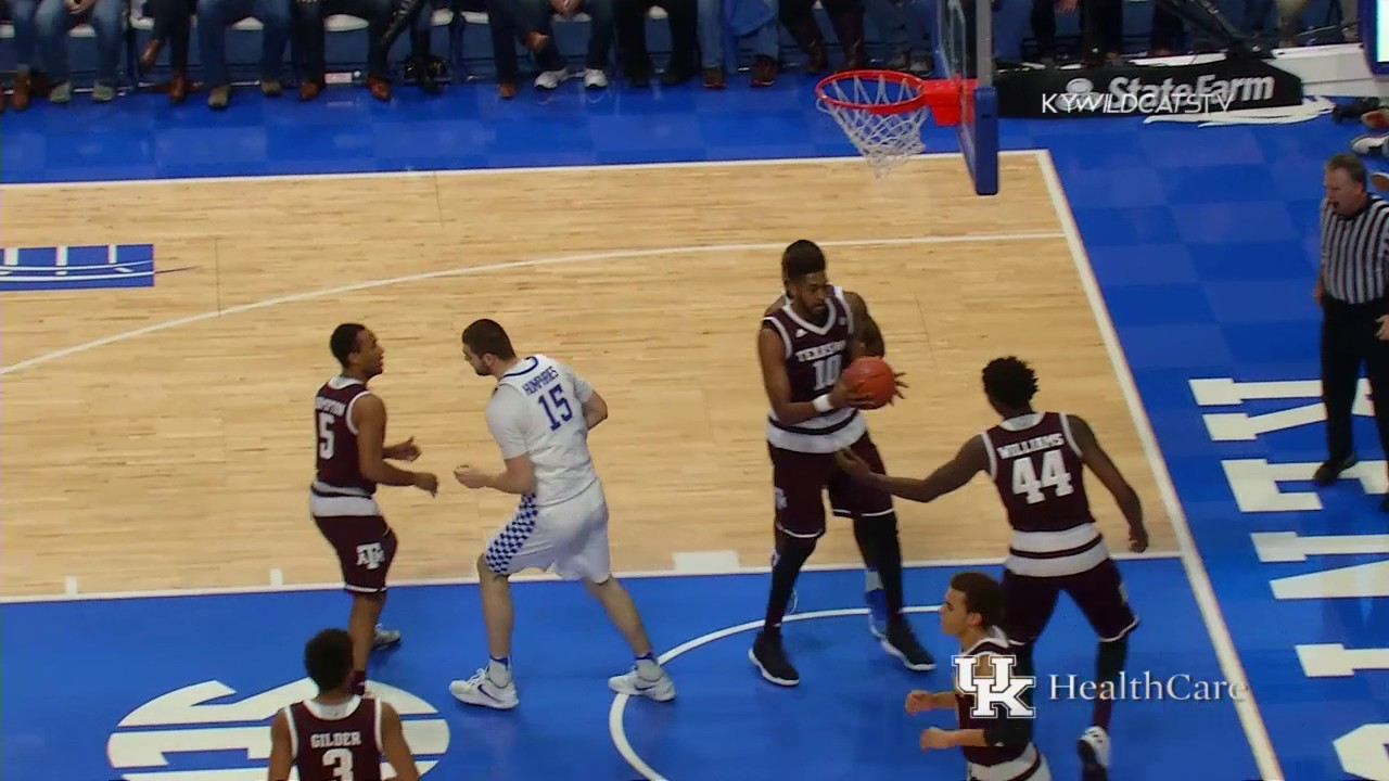 MBB: Kentucky 100, Texas A&M 58