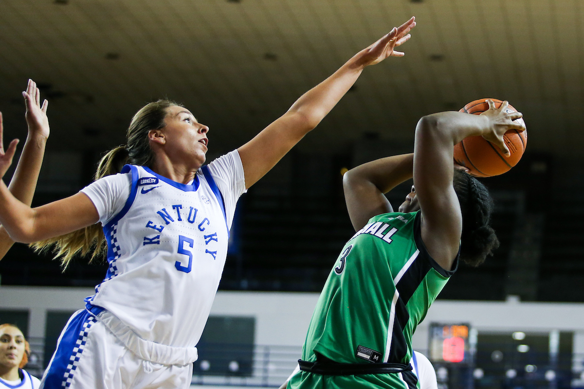 Blair Green.

Kentucky beats Marshall 79-45.

Photo by Hannah Phillips | UK Athletics