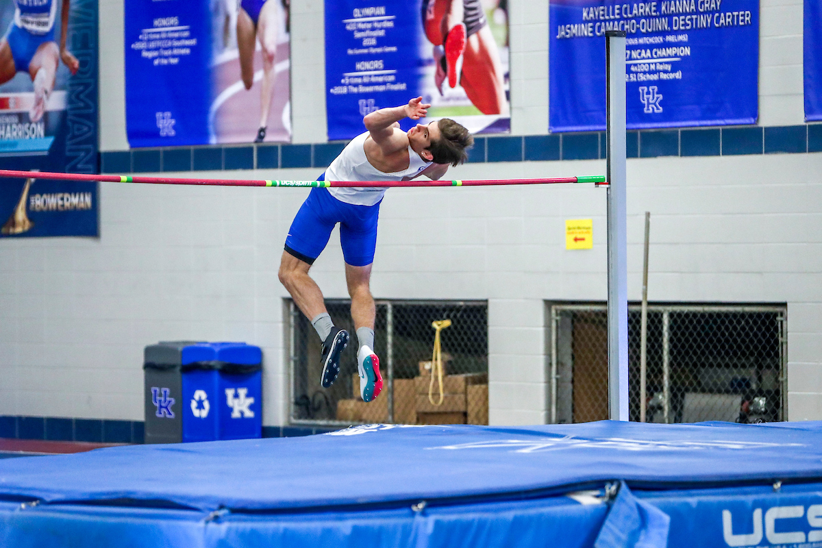 Jacob Sobota.

Kentucky Rod McCravy Track & Field Invitational.

Photo by Sarah Caputi | UK Athletics