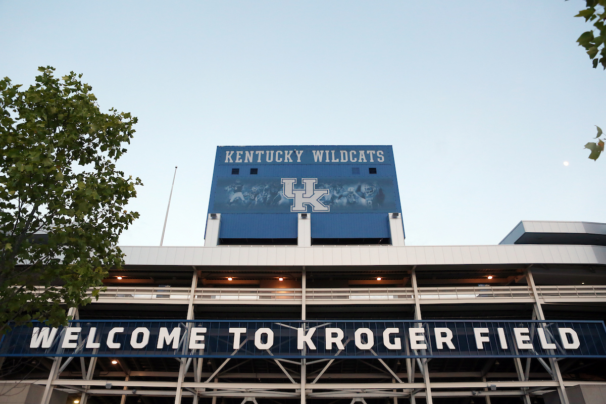 Kroger Field Exterior Sign