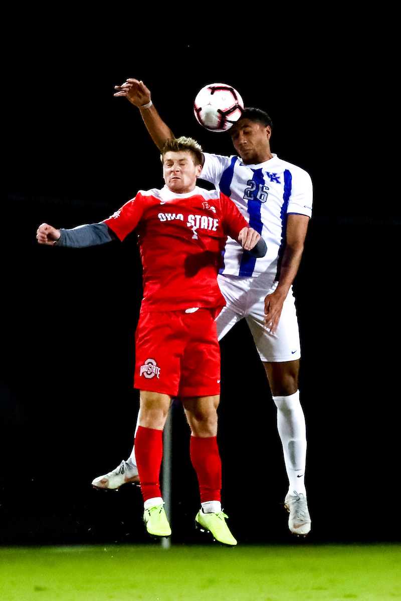 Nicolas Blassou. 

Kentucky defeats Ohio State University 2-1. 

Photo by Eddie Justice | UK Athletics