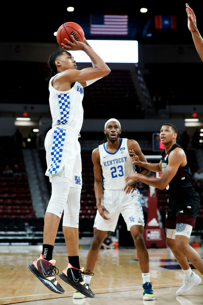 Brandon Boston Jr.

Kentucky beat Mississippi State 78-73 in Starkville.

Photo by Chet White | UK Athletics