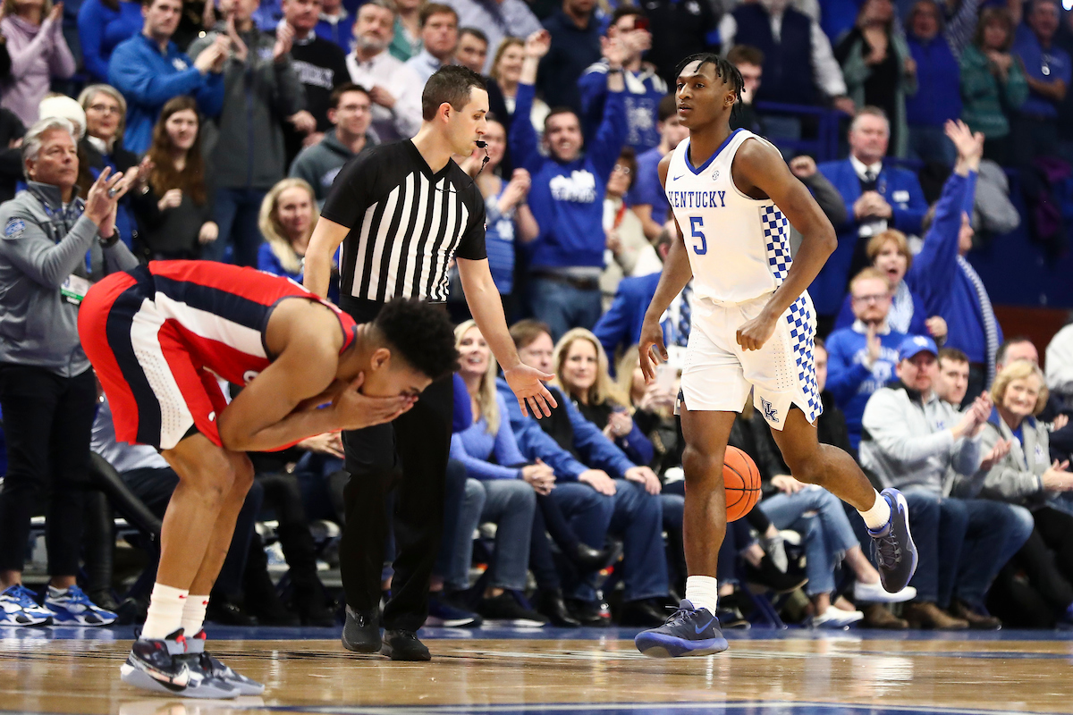 Immanuel Quickley.

UK beat Ole Miss 67-62.

Photo by Chet White | UK Athletics