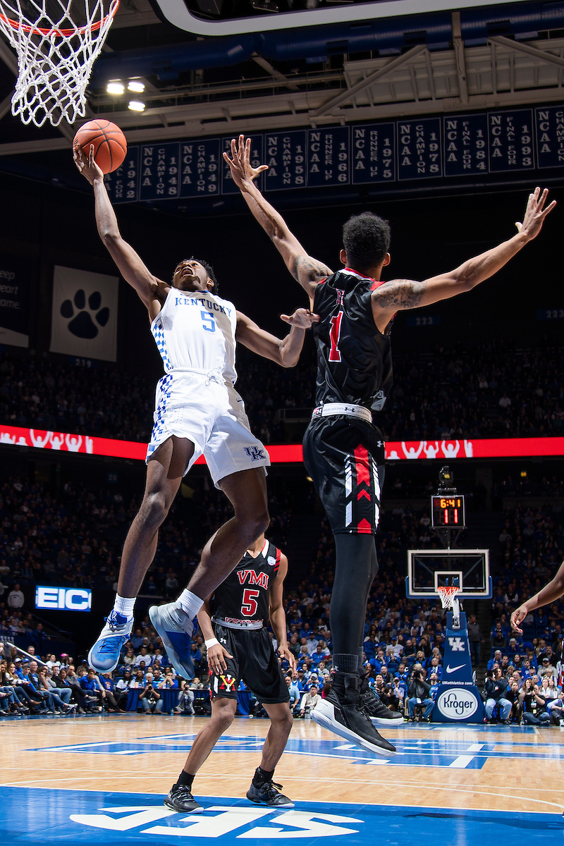 Immanuel Quickley.

UK beats VMI 92-82 at Rupp Arena.

Photo by Chet White | UK Athletics
