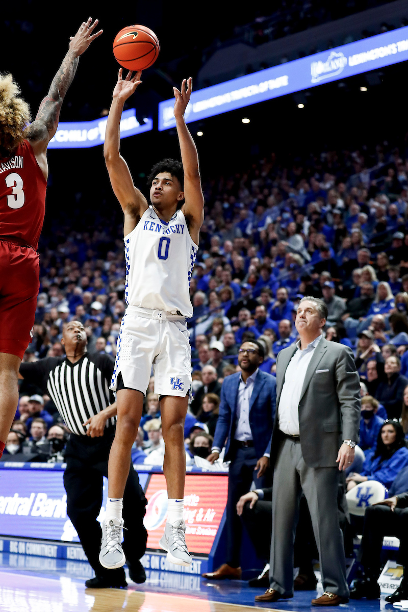 Jacob Toppin.

Kentucky beat Alabama 90-81.

Photos by Chet White | UK Athletics