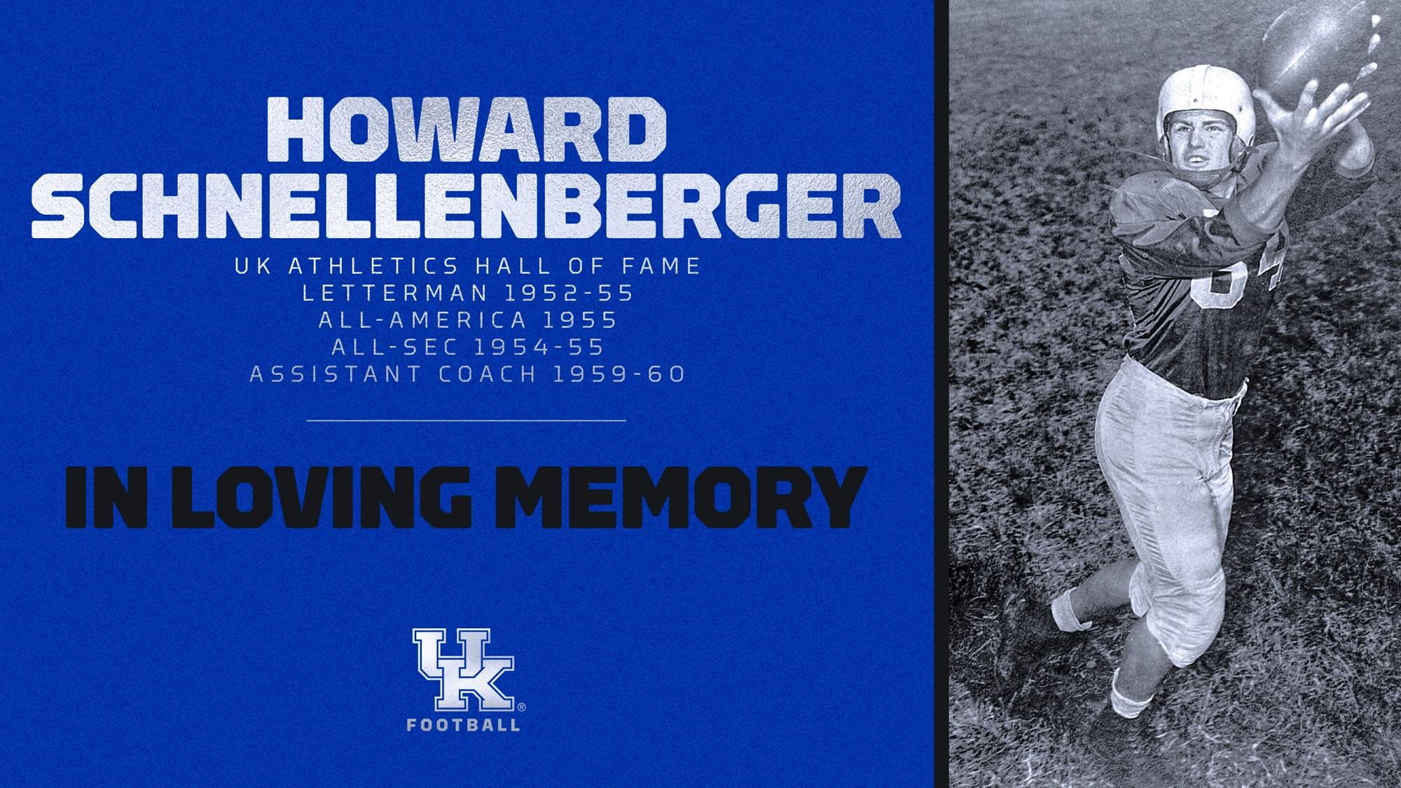 Howard Schnellenberger, UK All-American and Athletics Hall of Famer, Has Died