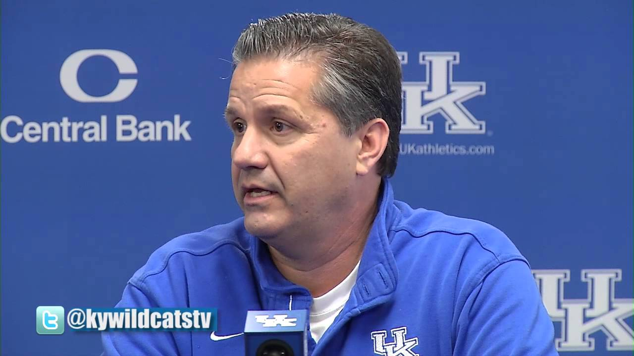 Coach Calipari Media Day Press Conference 2012-13