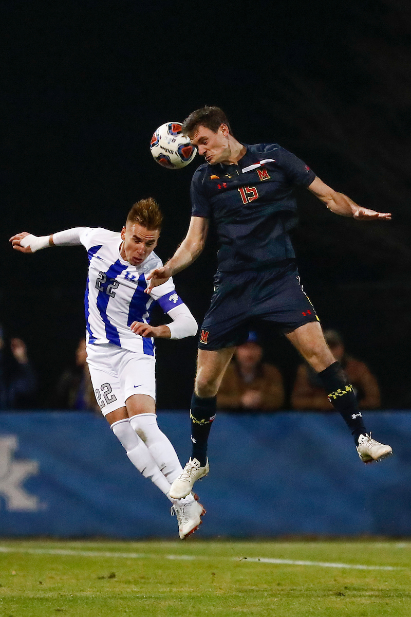 Tanner Hummel.

Kentucky falls to Maryland 1-0 at The Bell.

Photo by Chet White | UK Athletics