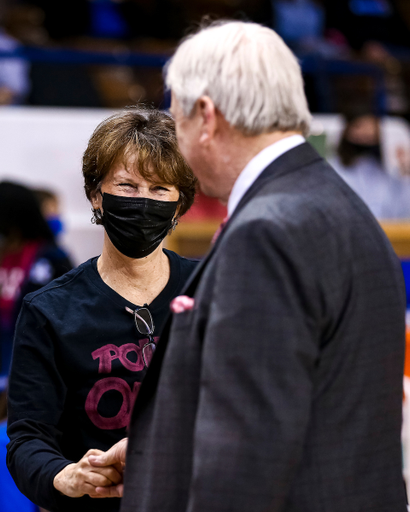 Gail Goestenkors.

Kentucky loses to Texas A&M 73-64. 

Photo by Eddie Justice | UK Athletics