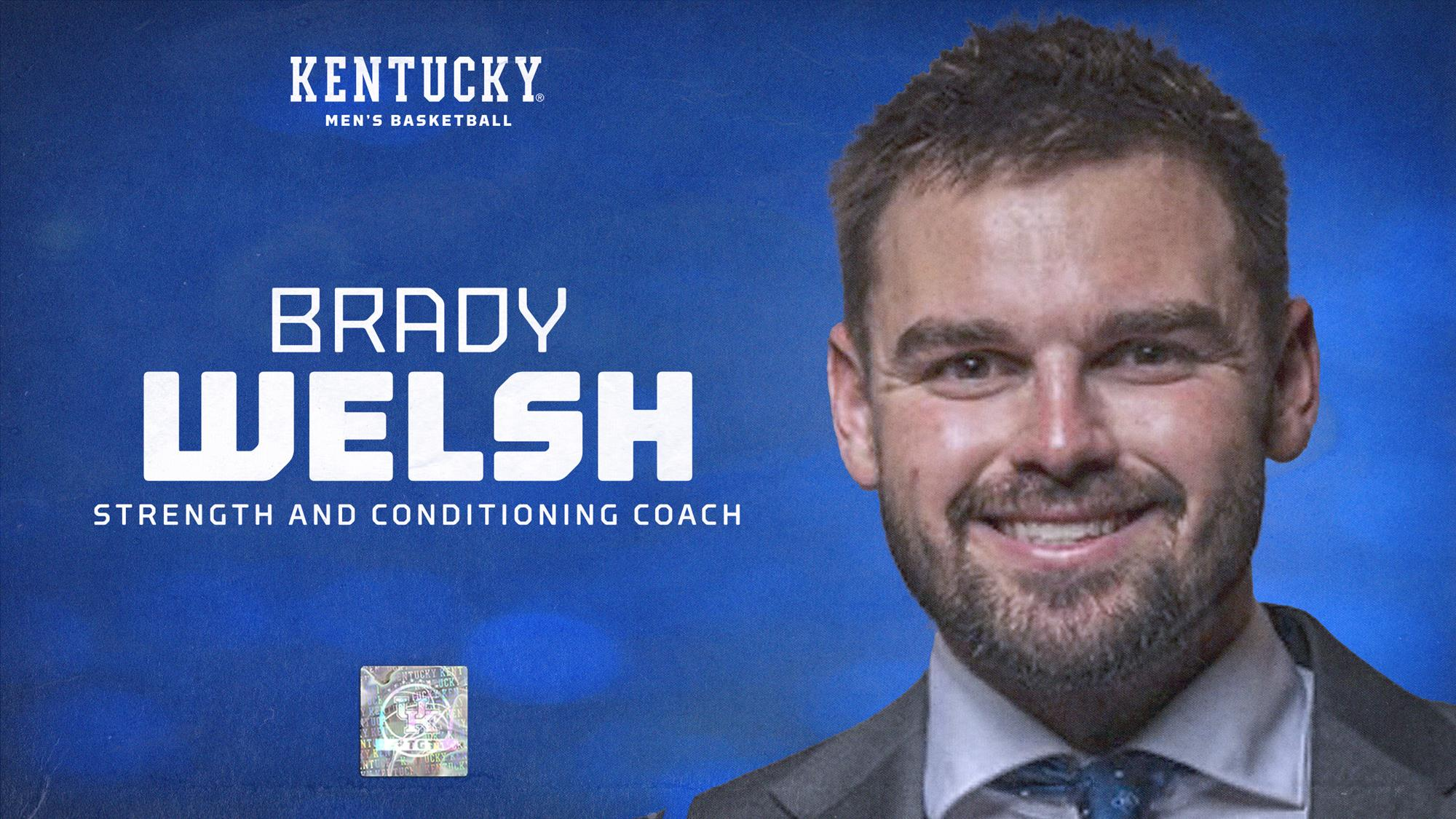 Brady Welsh Named Men’s Basketball Strength and Conditioning Coach