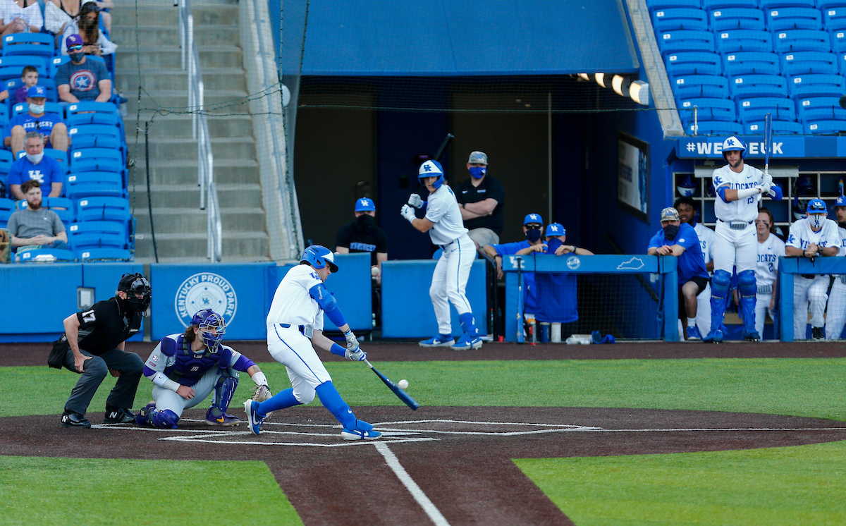 TJ Collett. 

Kentucky falls to LSU, 15-2. 

Photo By Barry Westerman | UK Athletics