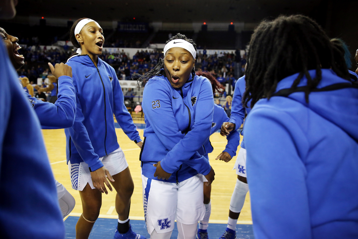 Kameron Roach

The UK women's basketball team falls to Texas A&M on Thursday, November 28, 2019.

Photo by Britney Howard | UK Athletics