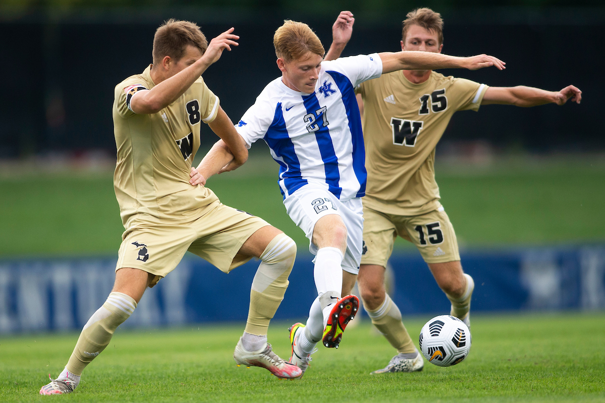 Ben Damge.

Kentucky defeats Western Michigan 1-0.

Photo by Grace Bradley | UK Athletics