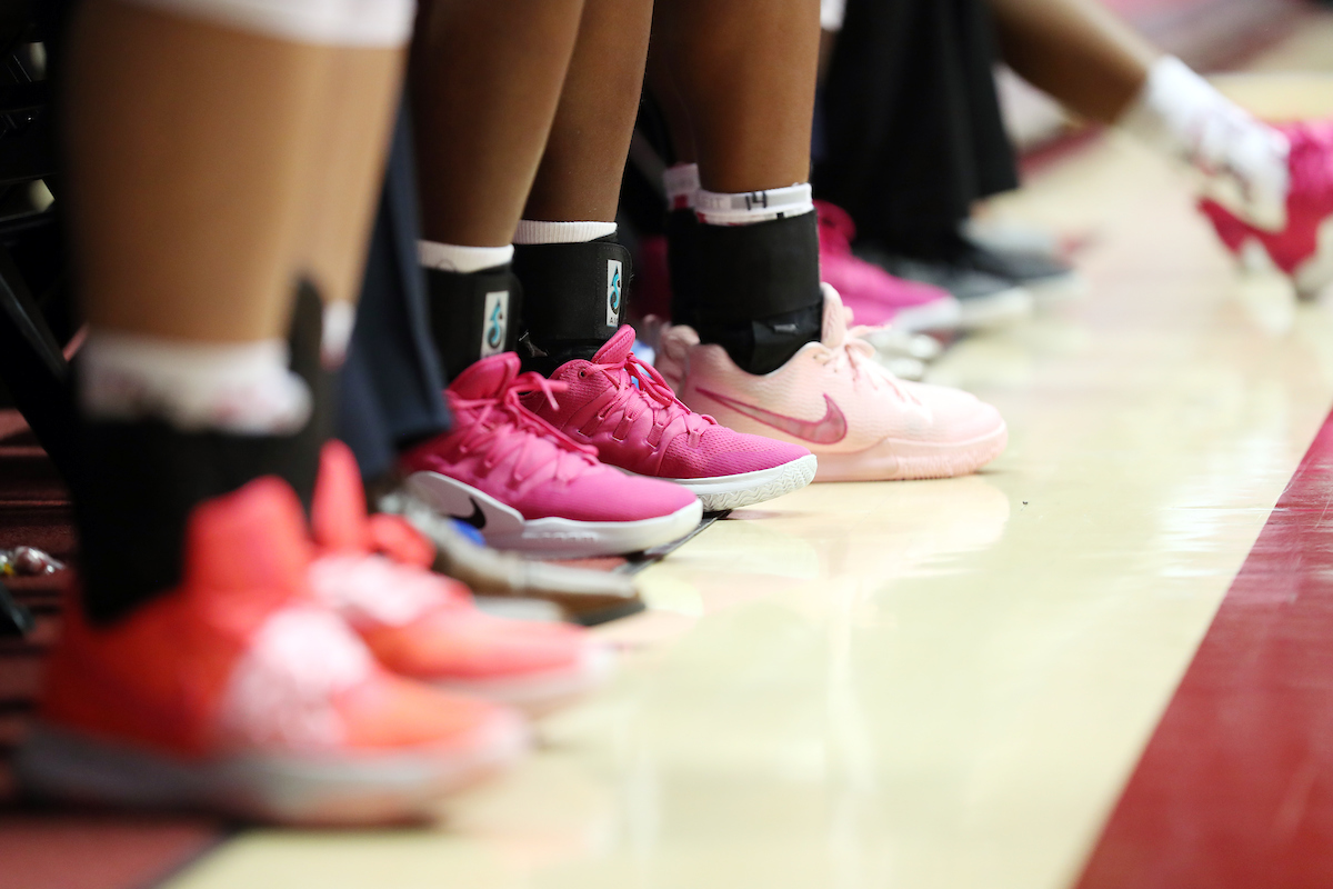 Pink Game

The UK Women's Basketball team beat Alabama.
Photo by Britney Howard | UK Athletics