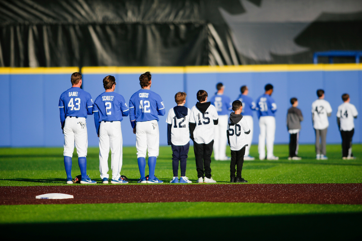 National Anthem.

Kentucky comes out on top of MSU 7-0 on Tuesday, March 26


Photo by Isaac Janssen | UK Athletics