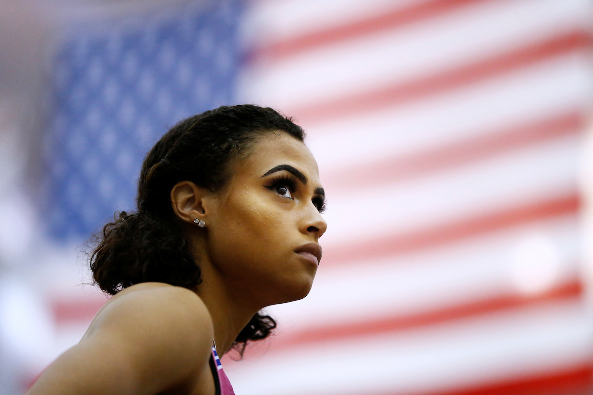 Syndey McLaughlin.

The University of Kentucky track and field team competes in day two of the 2018 SEC Indoor Track and Field Championships at the Gilliam Indoor Track Stadium in College Station, TX., on Sunday, February 25, 2018.

Photo by Chet White | UK Athletics