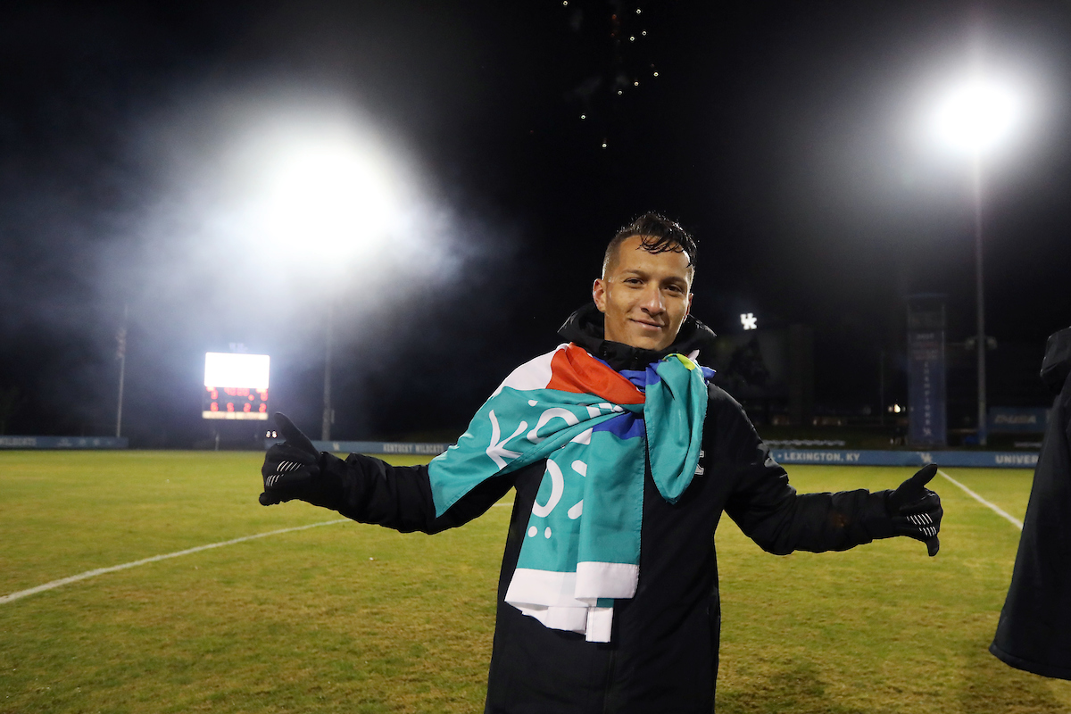 Jason Reyes.

UK men's soccer defeats ODU to win Conference USA on Friday, November 2nd, 2018 at The Bell in Lexington, Ky.

Photo by Quinn Foster
